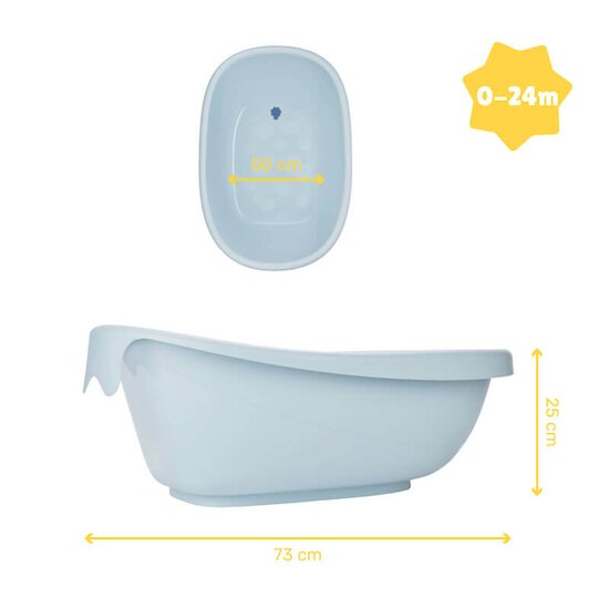 Badabulle Baignoire Baleine Bleu  Badabulle Baignoire Baleine Bleu