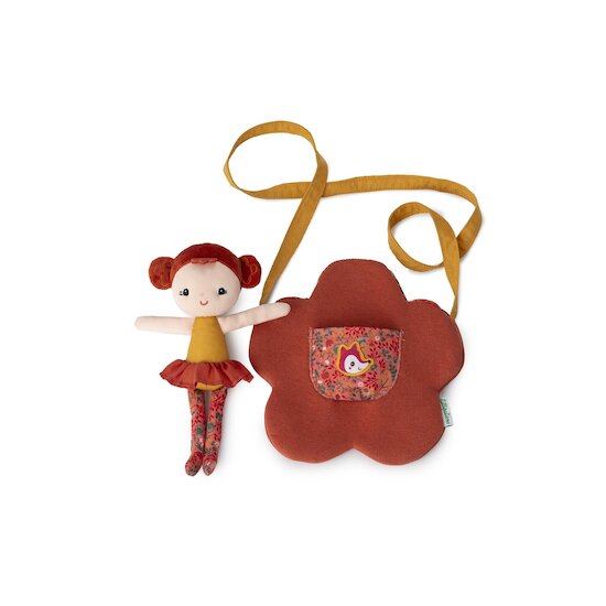 Lilliputiens Poupée sur sac Fleur  Lilliputiens Poupée sur sac Fleur