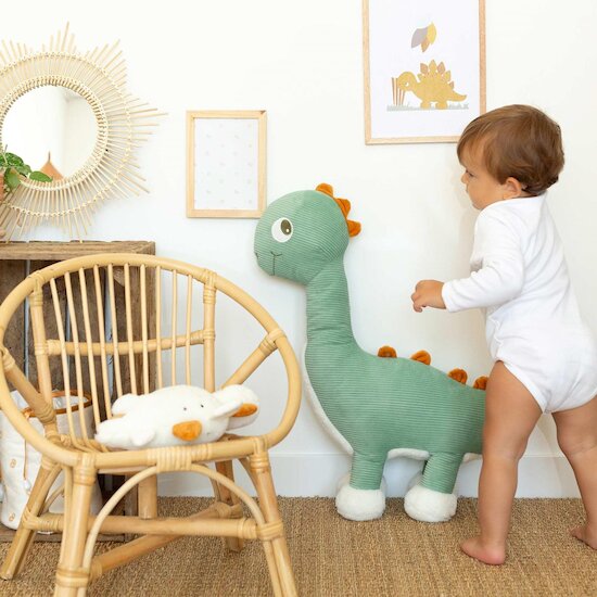 Trois Kilos Sept Grande peluche Diplodocus Vert  Trois Kilos Sept Grande peluche Diplodocus Vert