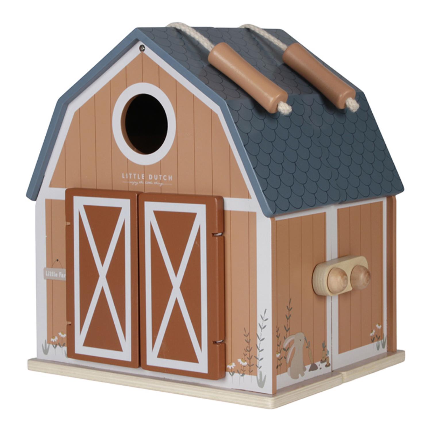 Maison de poupée en bois MULTICOLORE Little Dutch