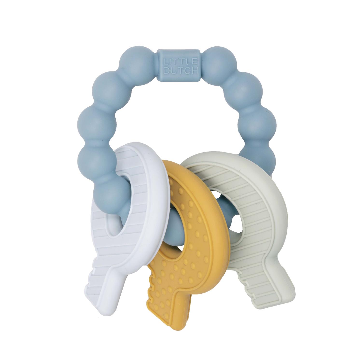 Jouet de dentition clefs BLEU Little Dutch