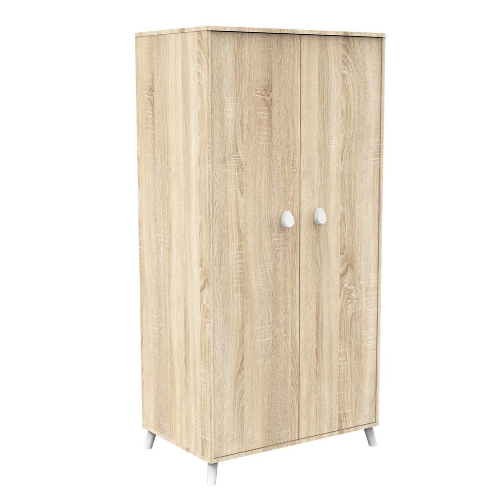 Armoire 2 portes Montana MARRON Sauthon