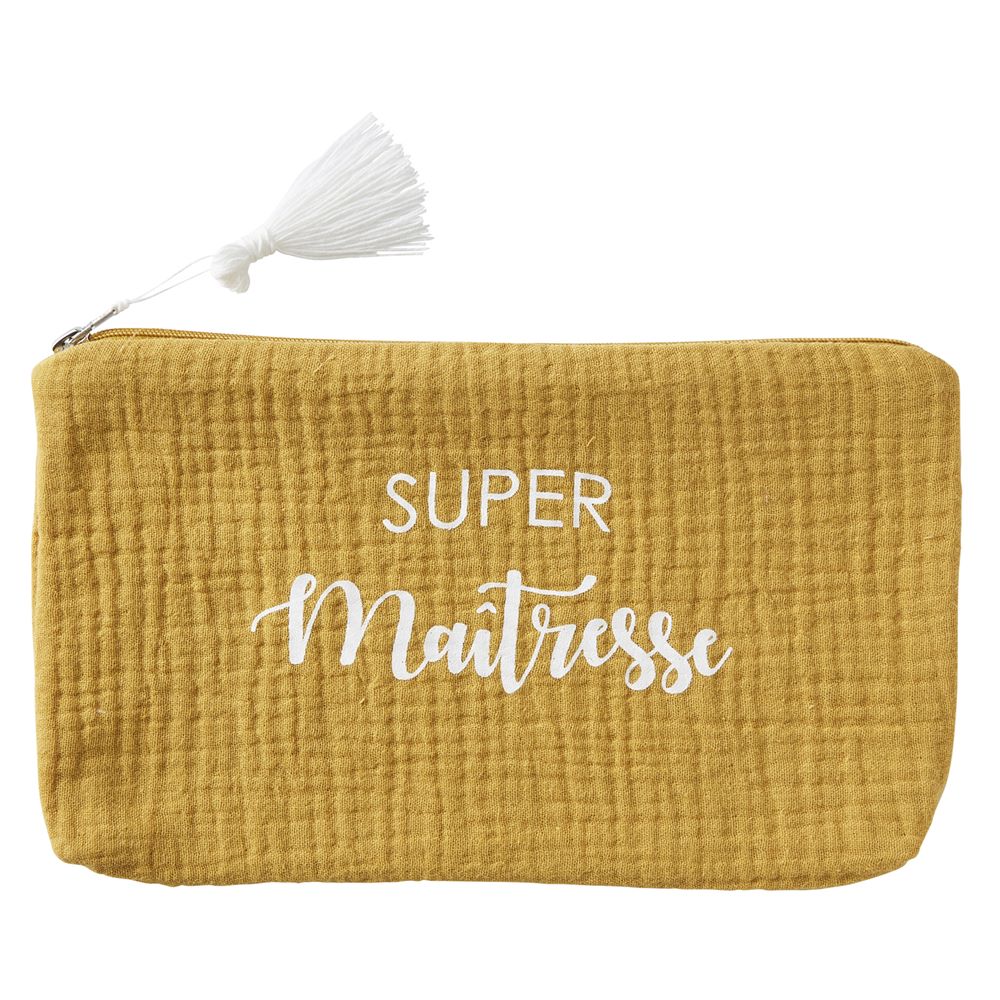 Trousse cadeau Super maîtresse JAUNE BB&Co