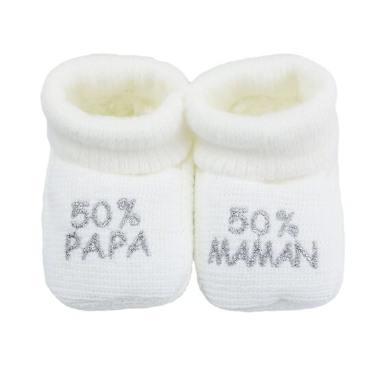 Trois Kilos Sept Chaussons 50% Papa 50% Maman Multicolore  Trois Kilos Sept Chaussons 50% Papa 50% Maman Multicolore