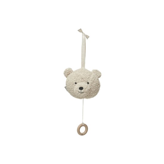 Jollein Peluche musicale Teddy Bear Naturel 