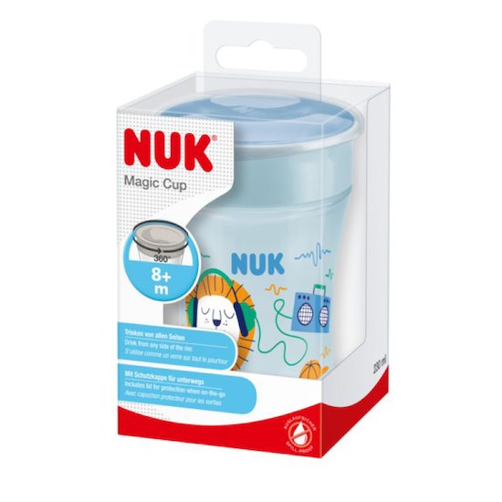 Nuk Magic Cup 360 silicone  vert 8 mois+ Nuk Magic Cup 360 silicone  vert 8 mois+
