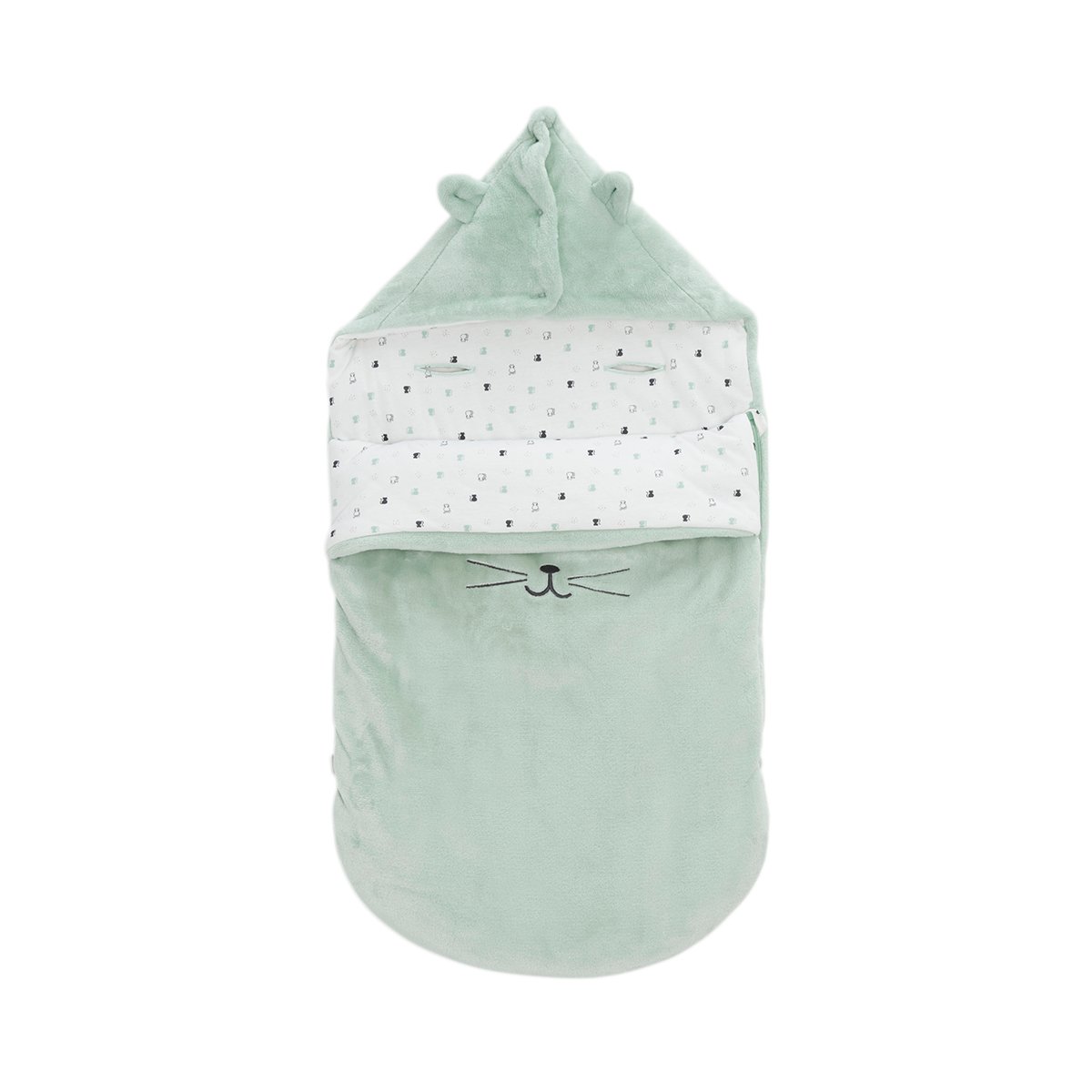 P’tit bisou - Nid D'Ange Mon Trousseau Chaton VERT P’tit bisou