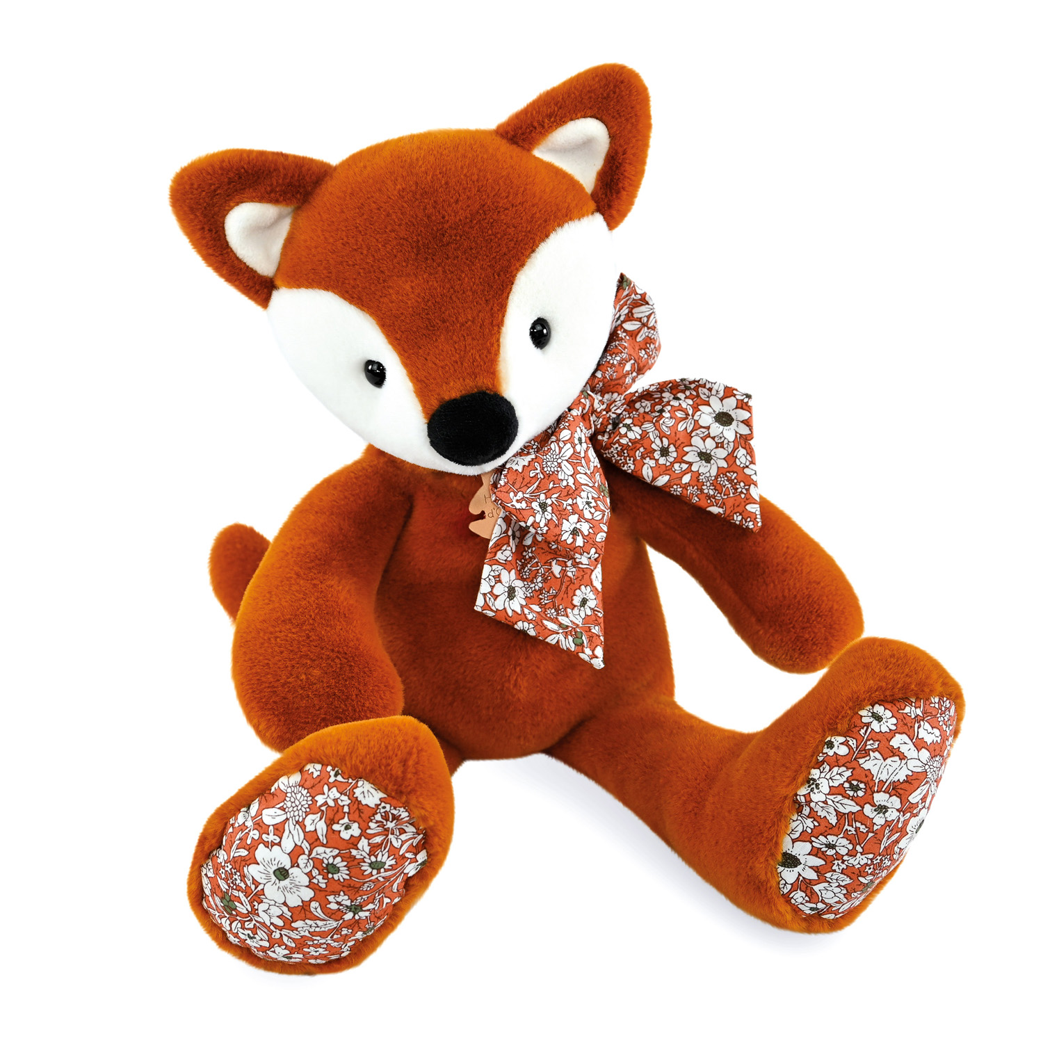 HISTOIRE D'OURS - Copain câlin Renard ORANGE Histoire d'Ours