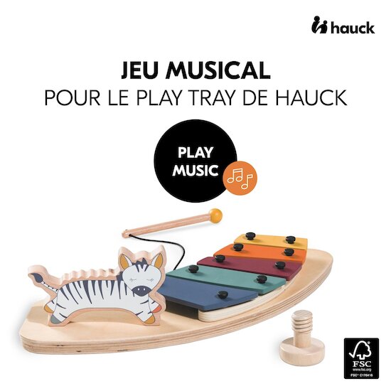 Hauck Table D'activité Musicale Play Music Zebra 