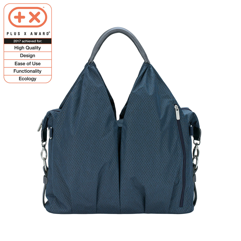 Sac à langer Neckline Spin dye Green label BLEU Lässig
