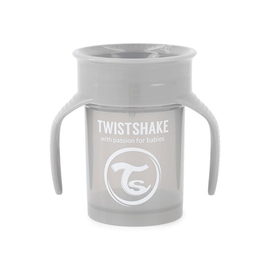 Twistshake ​​Tasse 360 Pastel Gris  6 mois