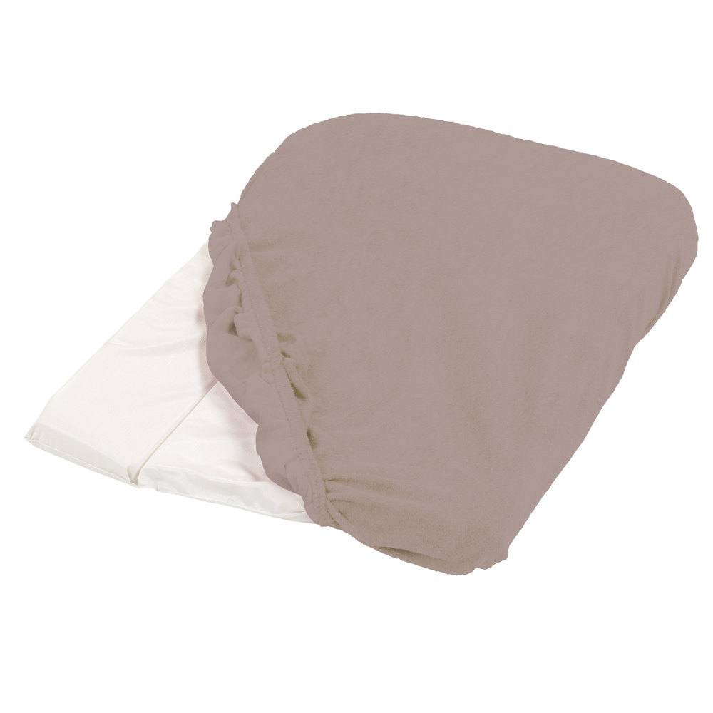 Housse De Matelas À Langer Éponge MARRON Candide