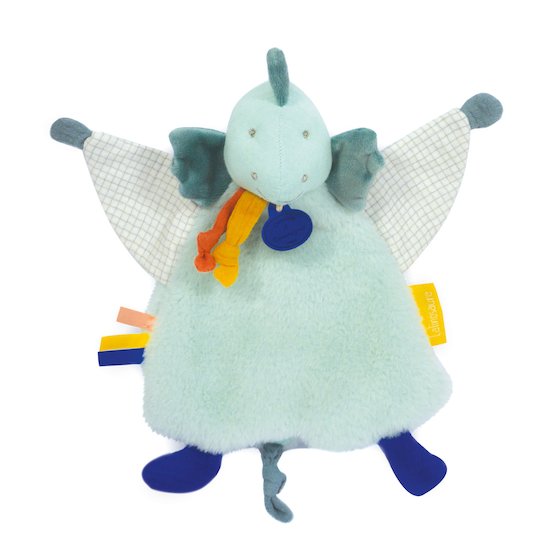 Doudou & Compagnie Doudou Les calinosaures Bleu 25 cm Doudou & Compagnie Doudou Les calinosaures Bleu 25 cm