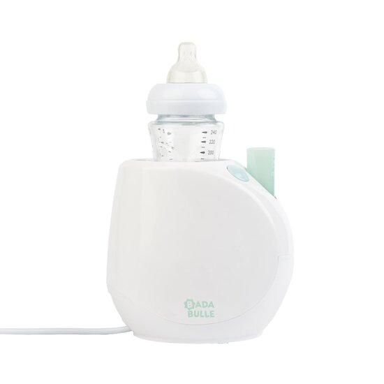 Badabulle Chauffe-biberon easy+ maison Blanc/Vert/Bleu 