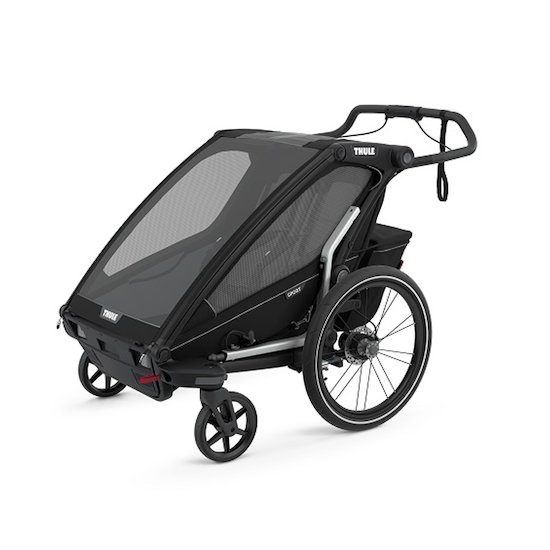 Thule Chariot Sport 2, Remorque à vélo pour 2 enfants Black  