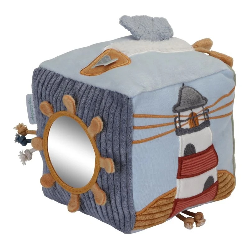 LITTLE DUTCH - Cube d'activités doux BLEU Little Dutch