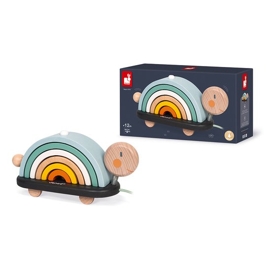 Janod Tortue Arc-En-Ciel Sweet Cocoon   Janod Tortue Arc-En-Ciel Sweet Cocoon