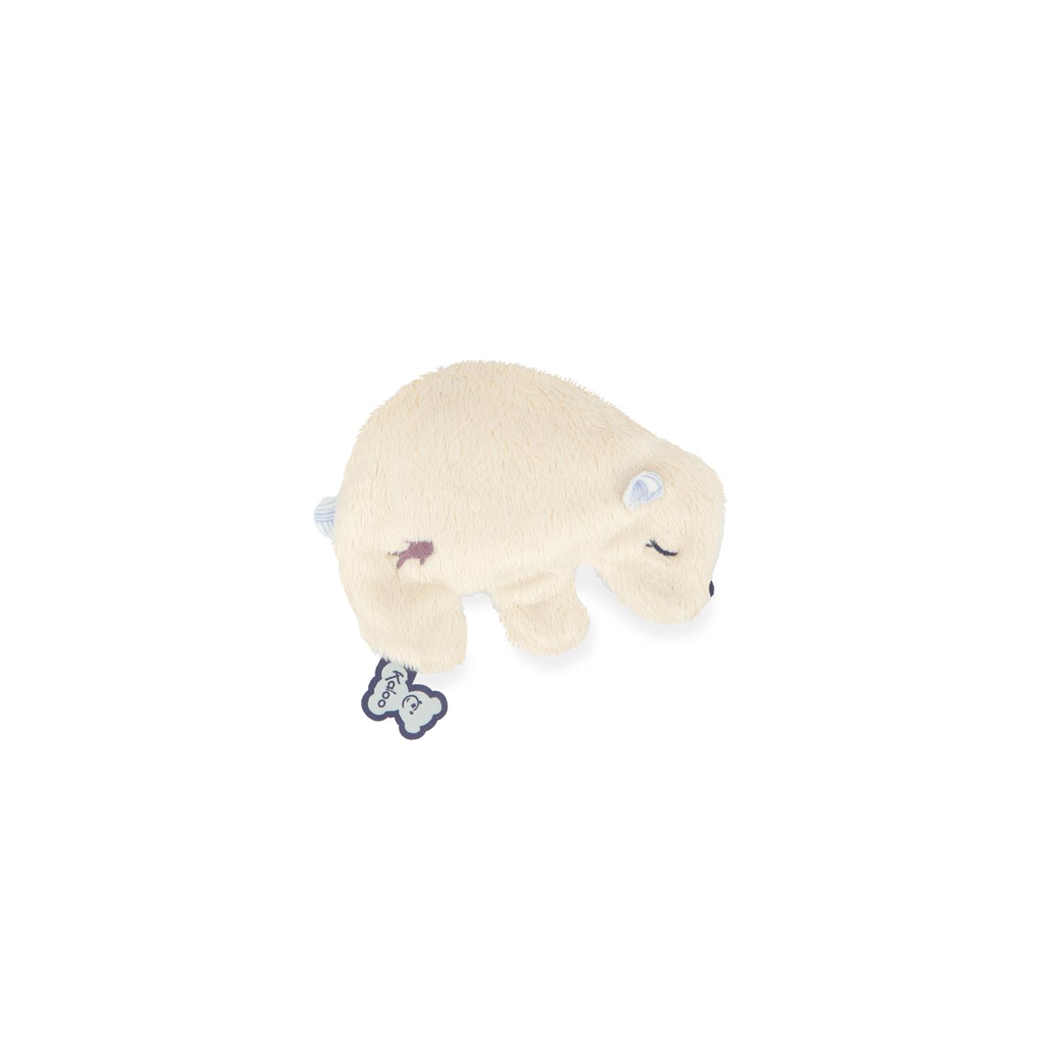 Peluche Poche Calmante Ours BLANC Kaloo