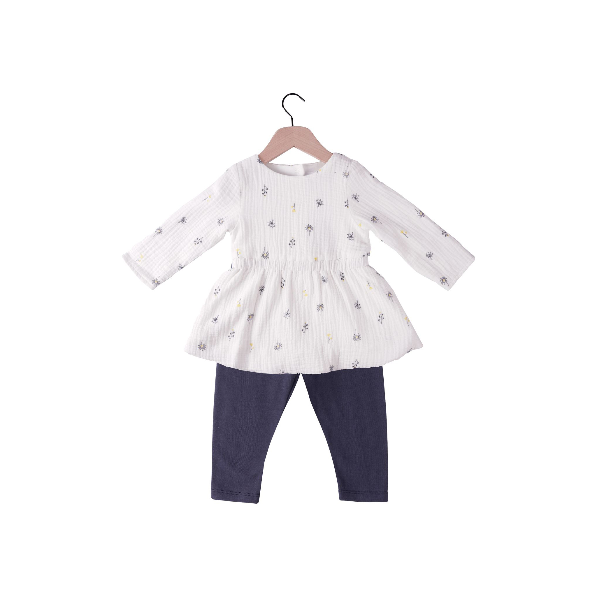 P’tit bisou - Robe + legging Marin poétique MULTICOLORE P’tit bisou