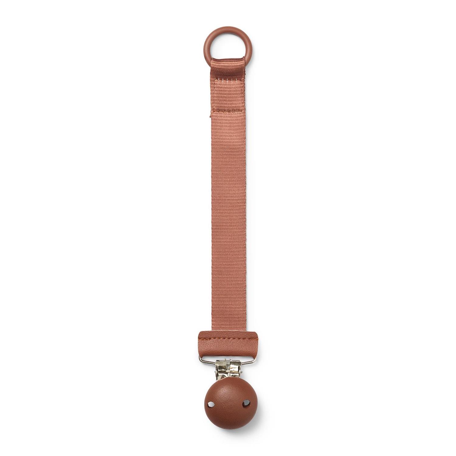 Attache-tétine en bois MARRON Elodie Détails