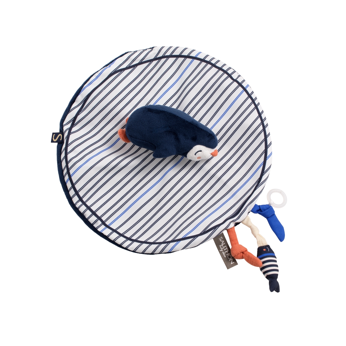 Sauthon - Doudou mouchoir Baby Sailor BLEU Sauthon
