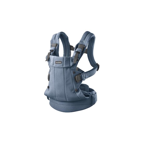 BabyBjörn Porte-bébé harmony mélange tissé chiné Bleu clair   BabyBjörn Porte-bébé harmony mélange tissé chiné Bleu clair