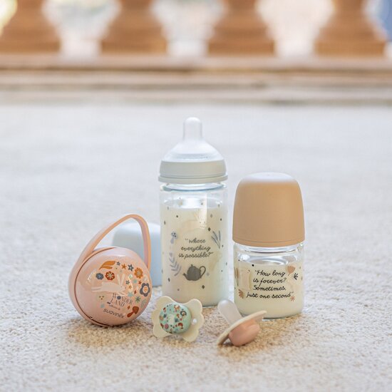 Suavinex Porte Sucette Duo Wond Rose  Suavinex Porte Sucette Duo Wond Rose