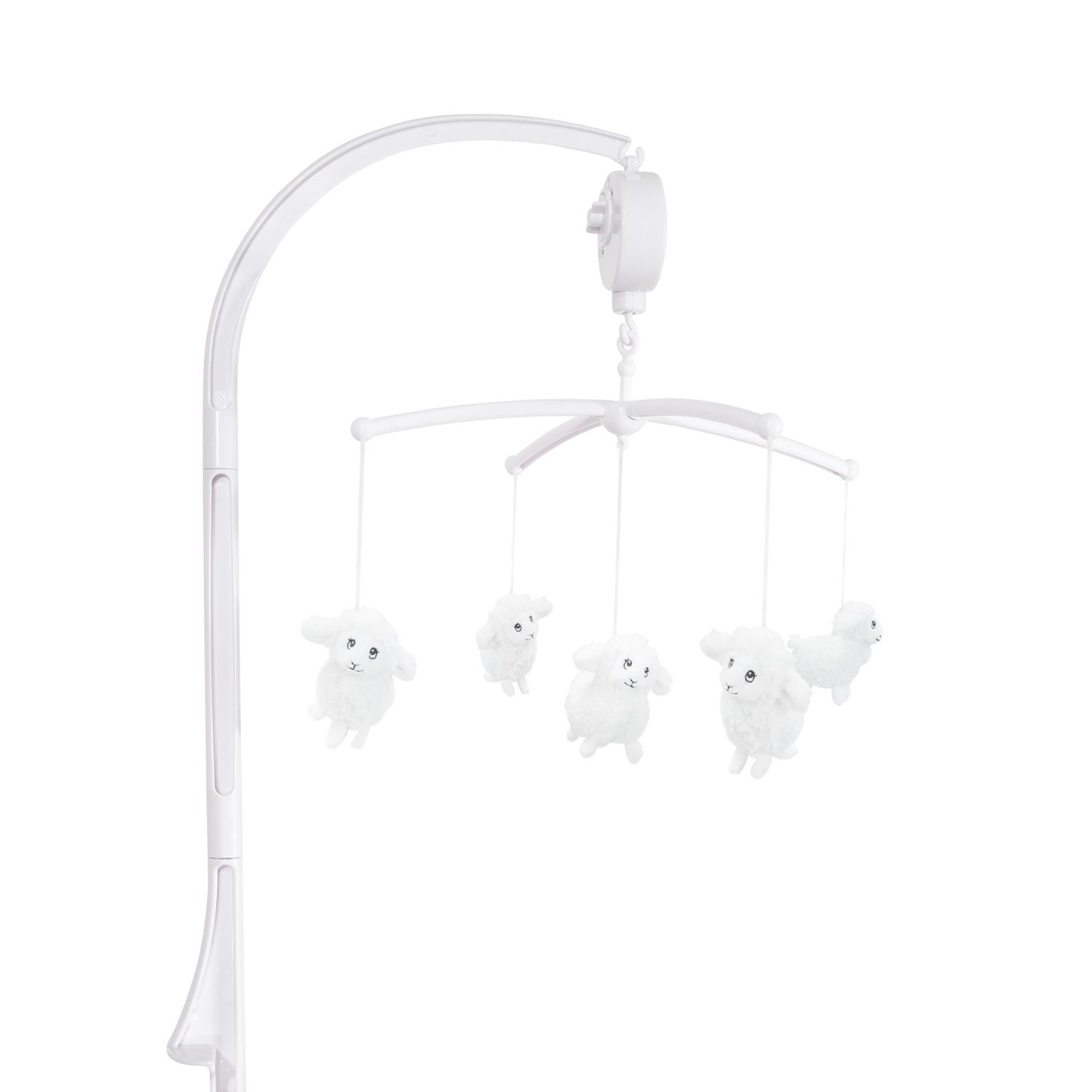 Trois Kilos Sept - Mobile musicale mouton Wooly BLANC Trois Kilos Sept