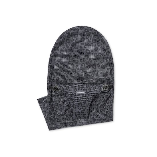 BabyBjörn Housse transat Bliss et Balance Anthracite/Léopard, Mesh 
