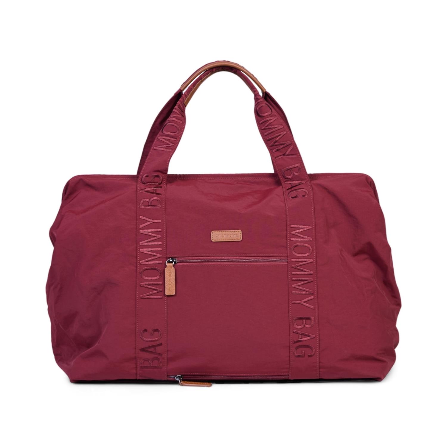 Sac à langer Mommy Bag Signature urban ROUGE Childhome