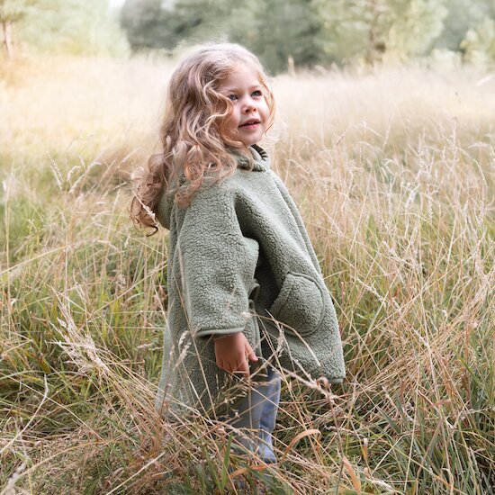 Bemini Poncho teddy outside Kaki 79 9-36 mois Bemini Poncho teddy outside Kaki 79 9-36 mois