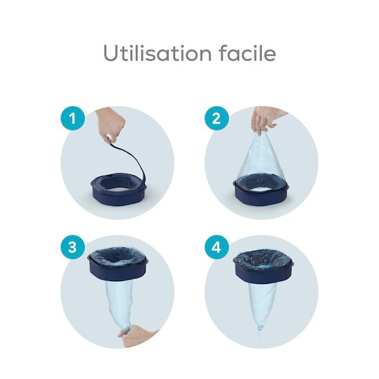 Angelcare 3 recharges octogonales pour poubelle Dress Up   Angelcare 3 recharges octogonales pour poubelle Dress Up