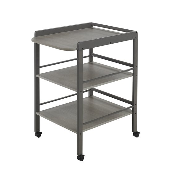 Geuther Table à langer mobile Clarissa Gris Taupe 