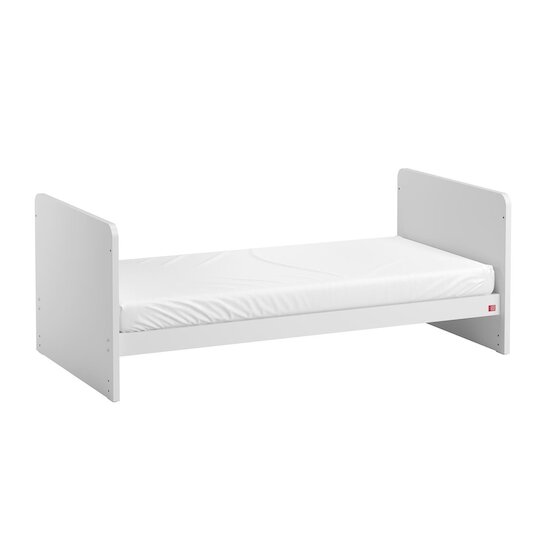 Vox Lit bébé évolutif Leaf  Blanc/Bois 70x140 cm Vox Lit bébé évolutif Leaf  Blanc/Bois 70x140 cm