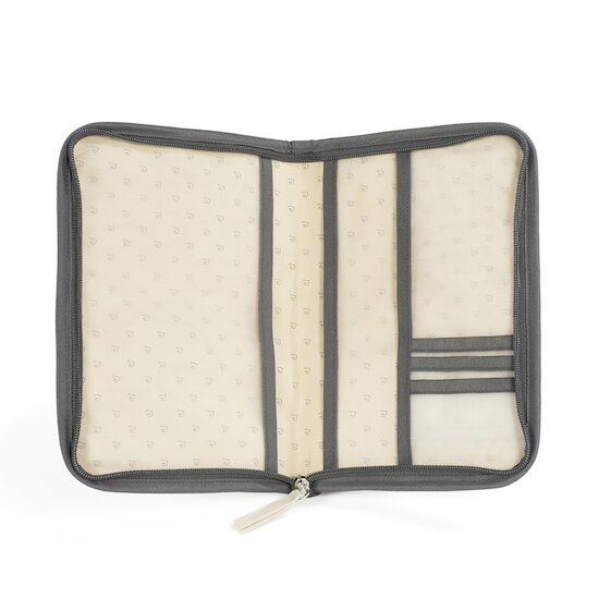 Pasito a Pasito Protege Carnet de Santé Tartan Carreaux gris  Pasito a Pasito Protege Carnet de Santé Tartan Carreaux gris