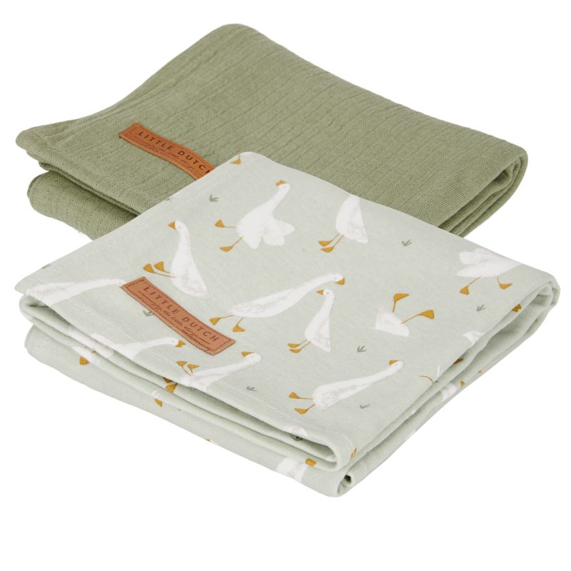 Lange Swaddle 70 x 70 cm MULTICOLORE Little Dutch