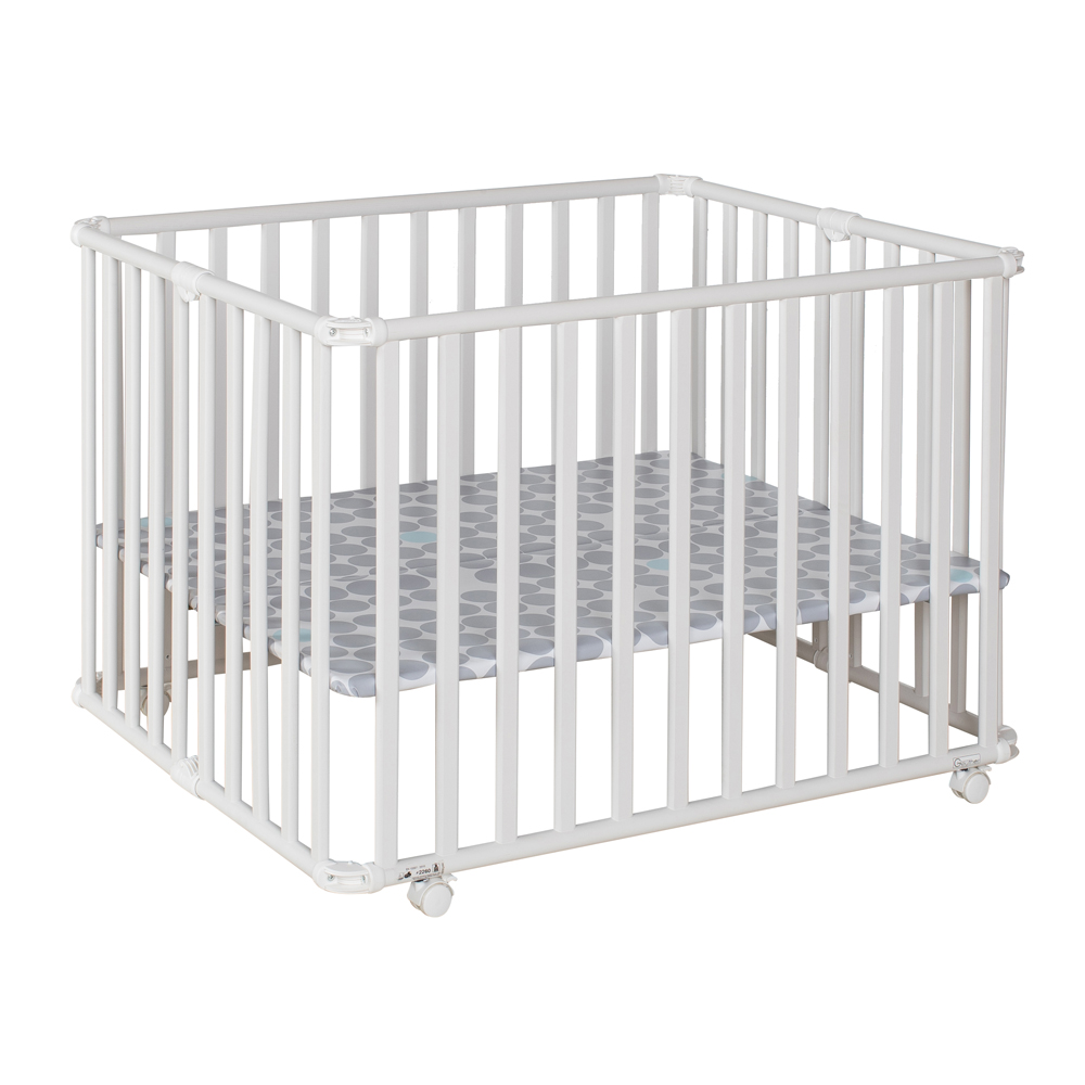 Parc bois pliable Ameli BLANC Geuther