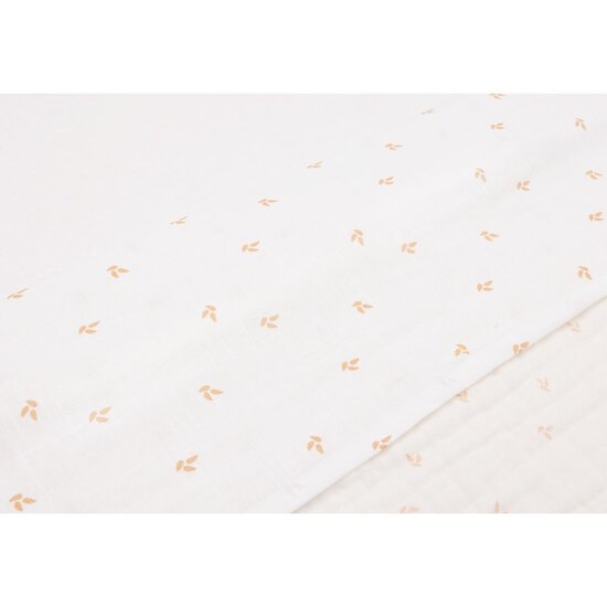 Jollein Drap Harvest White 120x150 cm Jollein Drap Harvest White 120x150 cm