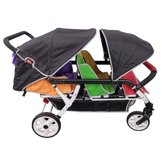 Familidoo Poussette 6 places Multicolore 