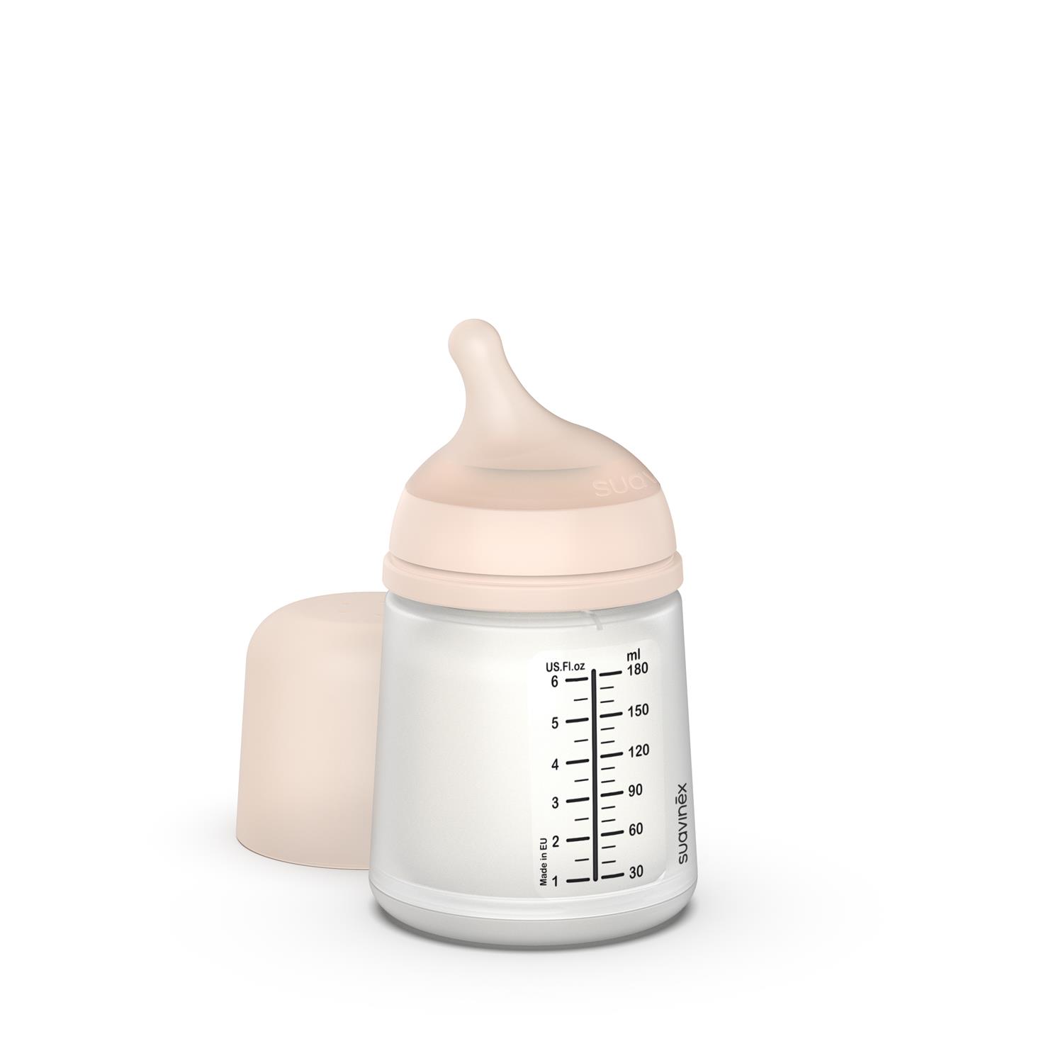 Suavinex - Biberon Anti-Colique Zero.Zero BLANC Suavinex