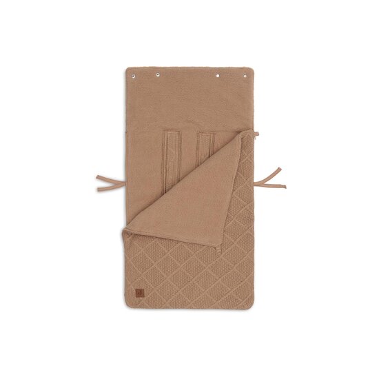Jollein Nid d'Ange Check Knit Biscuit  Jollein Nid d'Ange Check Knit Biscuit