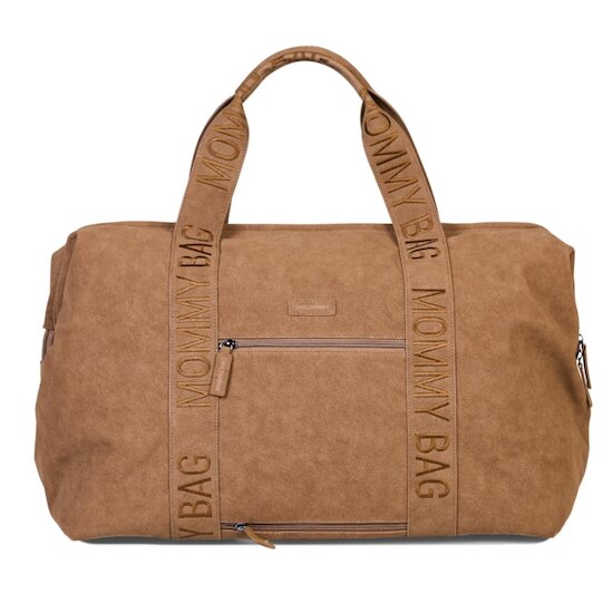 Childhome Sac à langer Mommy Bag Signature Prestige Noisette  Childhome Sac à langer Mommy Bag Signature Prestige Noisette