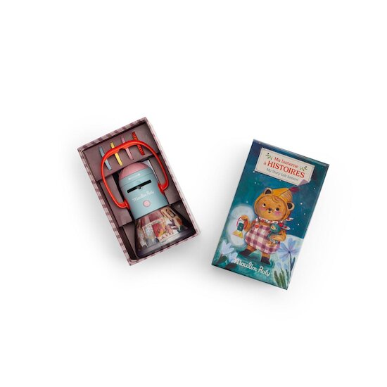 Moulin Roty Lanterne à histoires Les Minouchkas Multicolore  Moulin Roty Lanterne à histoires Les Minouchkas Multicolore