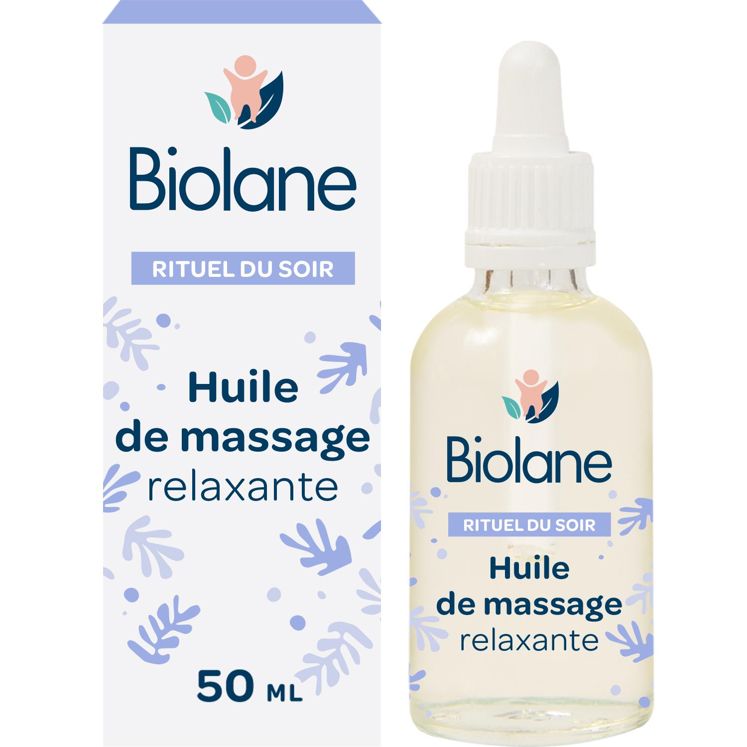 Huile de massage relaxante MULTICOLORE Biolane