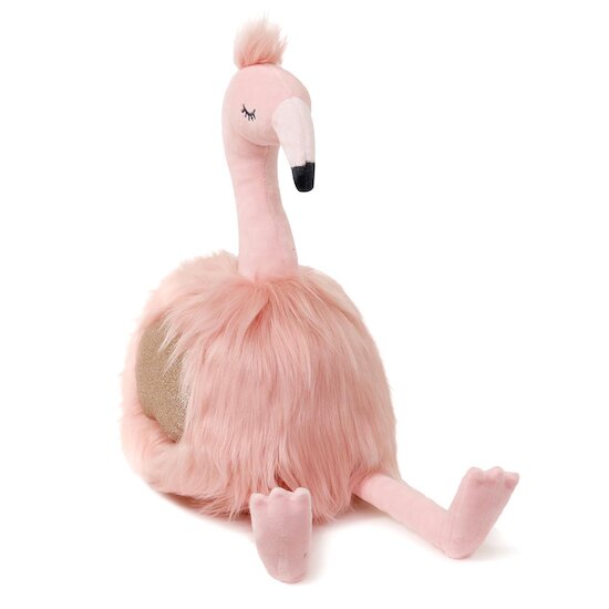 BB&Co Peluche ultra douce flamant rose Multicolore 