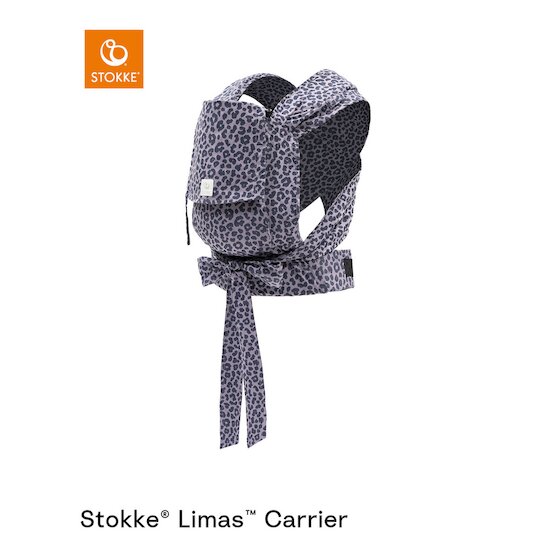 Stokke Porte bébé Limas Carrier Leopard Lilas 