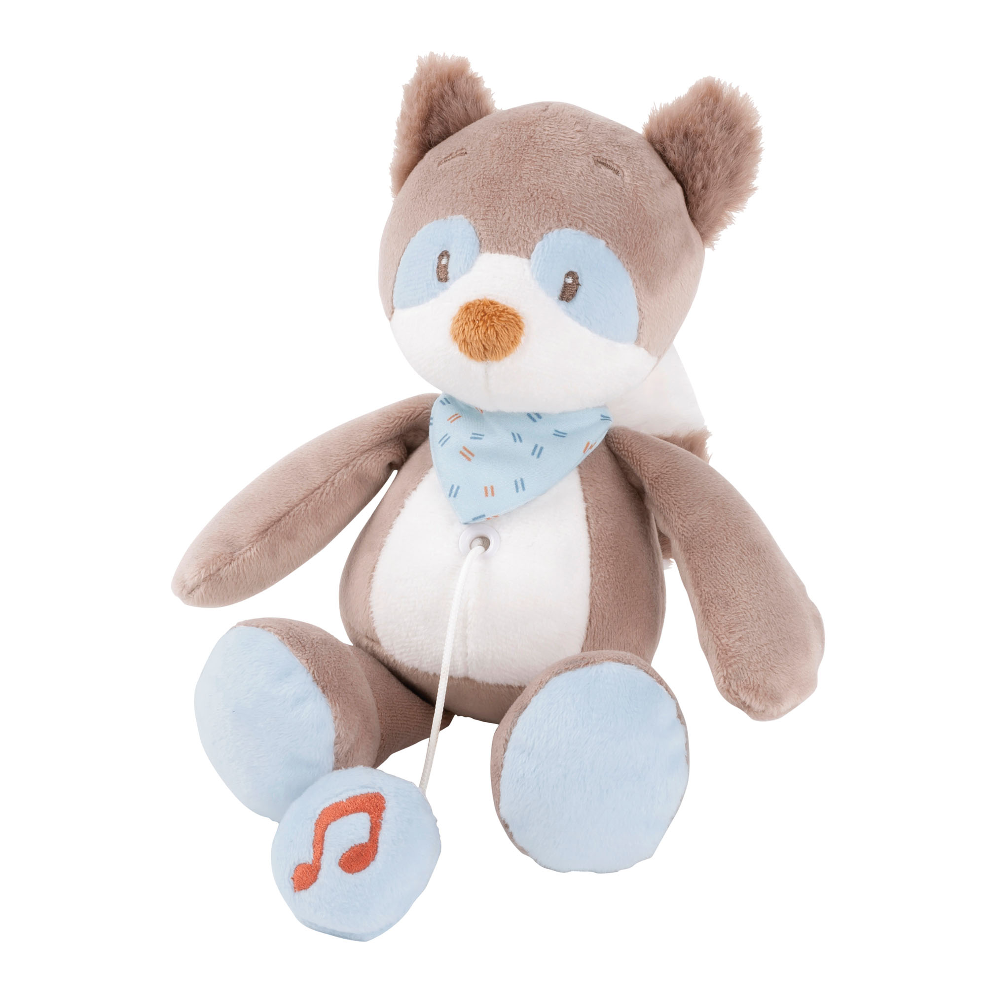 Nattou - Mini Peluche Musicale BEIGE Nattou