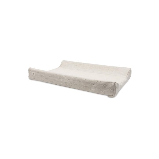 Jollein Housse matelas à langer grain knit Oatmeal 50x70 cm