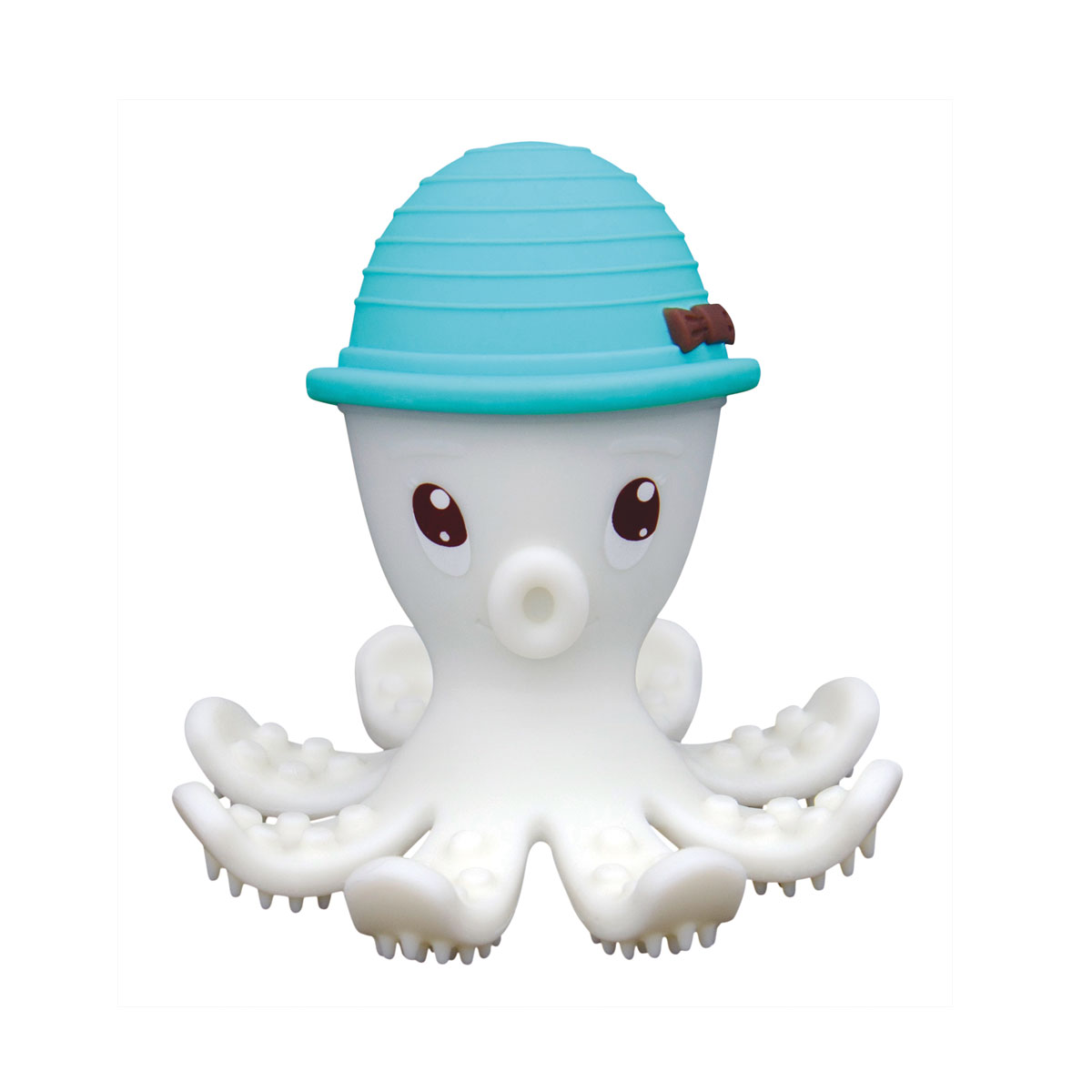 Jouet de dentition Pieuvre 3D Mombella BLEU BabyToLove