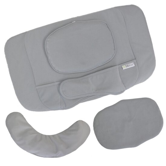 BBlüv Ensemble complet de coussins ergonomiques Grey  BBlüv Ensemble complet de coussins ergonomiques Grey